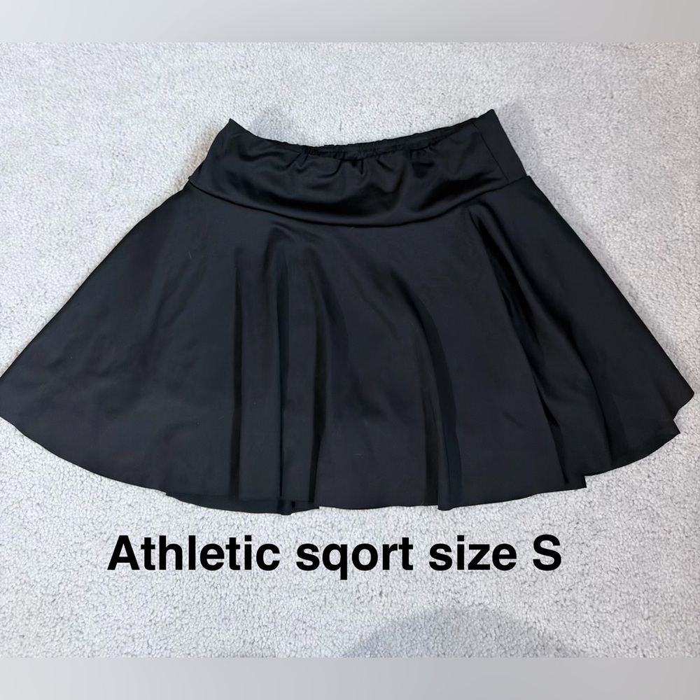 SHEIN Black Skater Skirt